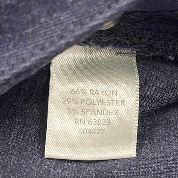 Christopher & Banks Signature Slimming Blue Stretch Skinny Straight Pants 8P - Picture 4 of 8